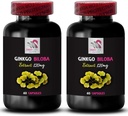 Ginkgo biloba antioksidan Faydaları - Ginkgo BILOBA Extract - Herbal Extract Capsules, Natural Leaf Extract, Ginkgo kullanımı, Antioksi-Rich Herbal Supplement, Botanical Support 2Bot 120Caps
