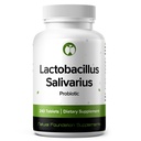 Lactobacillus Salivarius Probiyotik 240 Tablet (4 Ay Supply) - Araştırmalı Strain LS97 - 3 Milyar CFU - Digestive & Oral Health Support – GMP sertifikalı (240, Lactobacillus Salivarius)