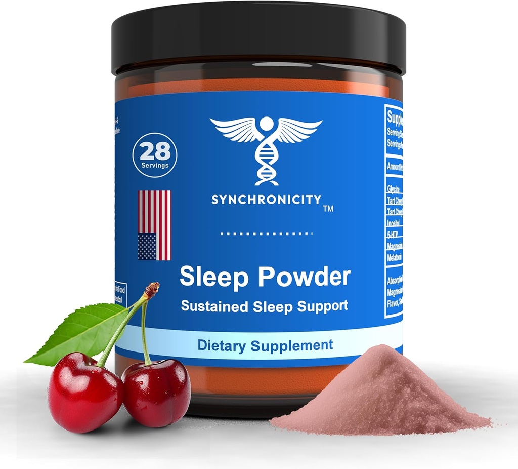 Banyo için Magnezyum Toz, Tart Cherries, 1mg Melatonin & Glycine Natural Materials Bedtime Aid Supplement. Calming, Stres Yardımı Şok Toz Yardımı karıştırın. Yale DRS tarafından Benzersiz