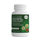 Rawleigh Rejuvenate Plus for Men: 60 Vegan Capsules | High-Potency 320 mg Saw Palmetto | Candy Seed, Pygeum Bark | Plant Sterols, Lycopene & Rosemary | Prostate Health Support Supplement