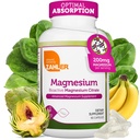 Zahler - Magnezyum Supplement Capsules 200 mg (90 Kont) Max Abors için Biyoaktif Magnezyum Citrate - Erkekler ve Kadınlar için Doğal Magnezyum Mineral - En İyi Magnezyum Tamamları