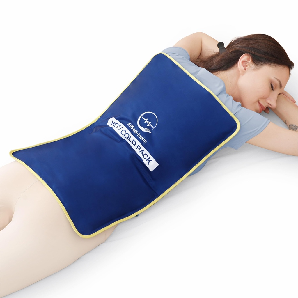 Injuries 23"x15 için Ekstra Büyük Reusable Gel Buz Paketi" | Geri Ağrı Yardımı için Büyük Buz Paketi, Post Surgery Recovery, Flex Cold Pack for Lower Back Pain Pain Pain Pain