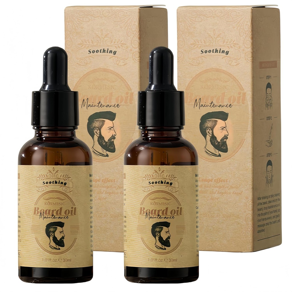 Ayıd Oil 2Pack - Aokado, Macadamia & Safflower Oil Assembly for Men | Softens Coarse Hair, Deep Moisturizer & Growth Treatment | Mineral Oil Formula