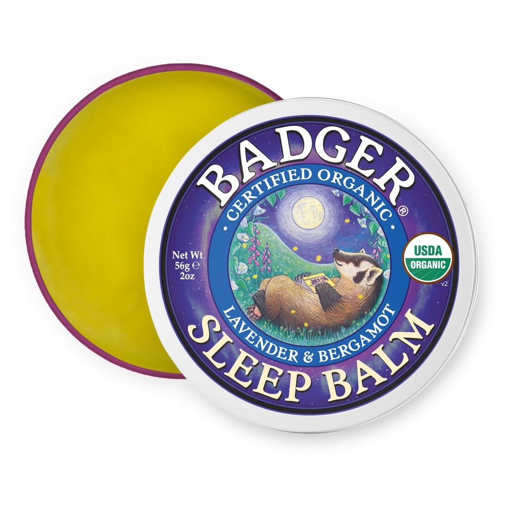 Doorr - Doğal Uyku Balm, Lavender & Bergamot, Çocuklar ve Yetişkinler için Sakinleştirmek ve Calming Balm, 2 oz