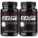 (2 Pack) Maksimum Edge Erkek Pills - Erkekler için en fazla Edge Capsules, Genel Wellness ve Peak Performansı için Daily Formula Tamam, Yorumlar (120 Capsules)