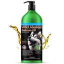 İzlanda Pure Wild Alaskan Salmon Oil for Dogs & Cats, Omega-3 Fish Oil, Bread Supplement for Pets, Supports Immune System & Heart Health, 33oz