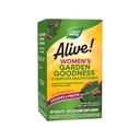 Doğanın Yolu Alive! Bahçe Kadınlar için Çokvitamin, Yüksek Potency B-Vitamins to Support Cellular Energy*, 1 Service Veggies & Fruits**, 60 Tabletler