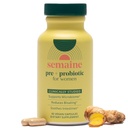 Semaine Super Support Prebiyotik + Probiyotik for Women, effective 3-in-1 Multi-Action Formula to Nourish Gut Health, Soothe IBS, Support Bloat Relief & Immunity Boost, Klinik olarak-Studied (60 ct)