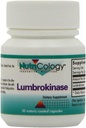 Nutricology Lumbrokinase Supplement - Circulatory System Support, Supports Blood Circulation already in the Normal Range - 30 Gecikmiş Yayın Vegetarian Capsules