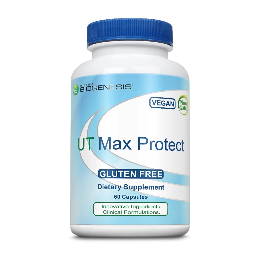 Nutragene Biosis UT Max Koruma - Kadınlar için D Mannose Supplements, Cranberry Pills for Urinary Tract Cleanse & Bladder Health, 500 mg D-Mannose Per - 60 Veggie Capsules