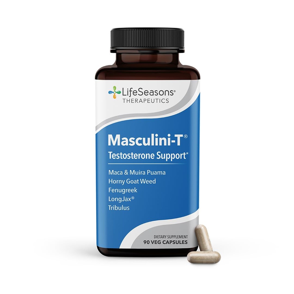 Yaşam Sezonları Masculini-T - testosteron Destek Tamam - Cinsel ve Athletic Performansı Zihinsel ve Fiziksel Aspekleri - Normal Erectile Fonksiyonlar - Libido Geliştir - 90 Capsules