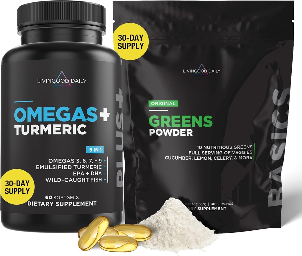 Livingood Daily Omegas ve Greens Sche - Antioksislerde Zengin