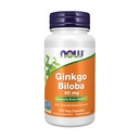 Şimdi Gıdalar Tamamlıyor, Ginkgo Biloba 60 mg,% 24 Standartlaştırılmış Ekstraksiyon, Non-GMO Projesi Doğrulandı, 120 Veg Capsules