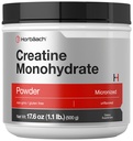 Horbäach Kreatine Monohidrat Toz | 1.1lb (17.6 oz) | Mikronized ve Unflavored | Vegetarian, Non-GMO, and Gluten Free Supplement Supplement Supplement