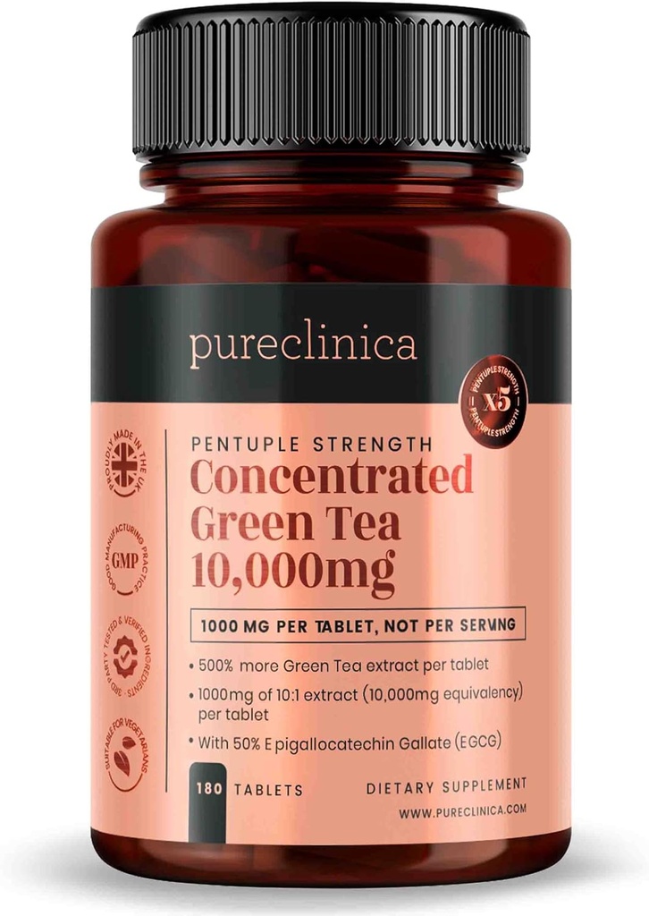Safclinica Yoğun Yeşil Çay 10.000mg x 180 Tablet