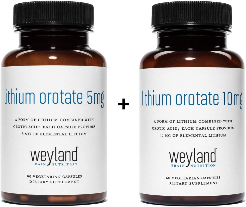 Lityum Orotate 5 mg + Lityum Orotate 10 mg