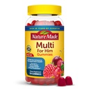Doğa O'na çok şey yaptı, Erkekler Multivitamins Gummies, Enerji Metabolism Desteği, Erkekler için Multivitamin, 150 Gummy Vitamins ve Minerals, 75 Day Supply