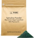 PURE ORIGINAL INGREDIENTS Spirulina Toz (8oz) Plant-Based Complete protein, Non-GMOINAL INGREDIENTS Spirulina Toz (8oz) Plant-Based Complete Protein, Non-GMOIN