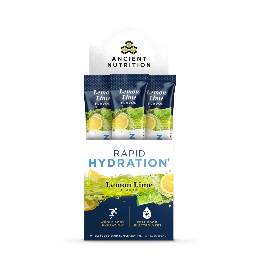 Eski Beslenme Hızlı Hydration Toz, Limon Lime, Doğal Deniz Salts ve Red Marine Algae, Hızlı Vücut Hydration ve Hücre Sağlığı Destekler, 15 Hizmetler