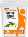 BulkSupplements.com Bitter Melon Extract Toz - Bitter Melon Supplement, Bitter Gourd Ekstraksiyon - Herbal Supplement, Gluten Free, 750 mg per Service, 1kg (2.2 lbs) (Pack of 1)
