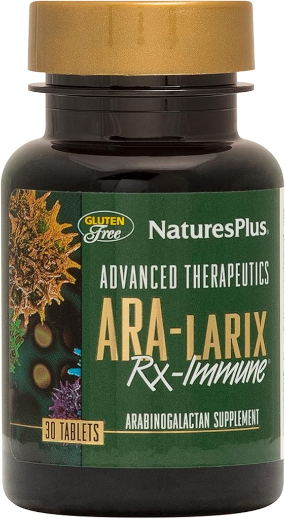NaturesPlus Gelişmiş Tedaviler Ara-6 Rx Immune Health - 30 Tablet - Hipoallergenik, Gluten-Free, Vegetarian - 30 Hizmet