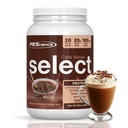 PE Science Select Cafe protein Coffee Flavored Toz, Iced Mocha, 100 mg Caffeine, 20g Buzlu Protein Kahve Tozu veya Kremer, 20 Hizmetler