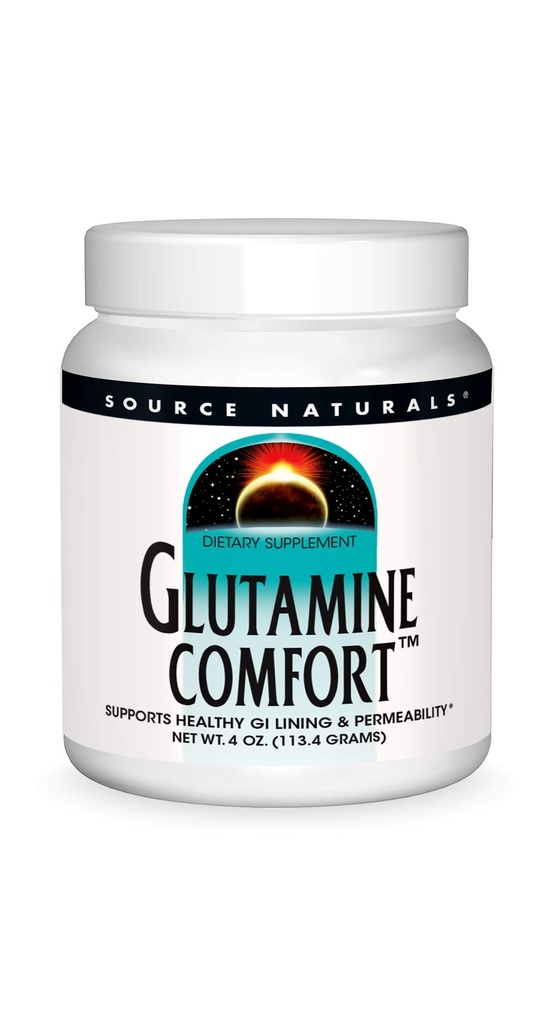 Kaynak Naturals Glutamine Comfort, Sağlıklı GI Lining ve Permeability*, 4 Ounce Toz