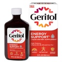 Geritol, Sıvı Vitamin ve Demir Supplement, Enerji Desteği, Yüksek Potency B-Vitamins ve Iron, Keyting, Easy to Swallow, No Yapay Sweeteners, Non-GMO, 12 Oz