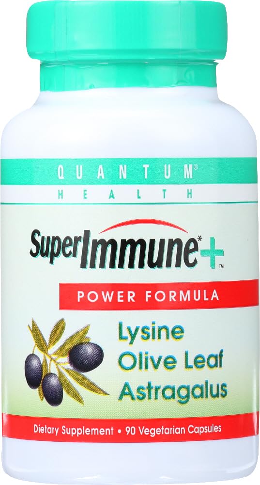 Kuantum Sağlığı, Super Immune Vegetarian Capsule, 90-Count Paketleri (Pack of 2)