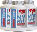 Köpekler için antioksidan - Köpek Immune Desteği - ATM - Sağlıklı PET - Tamam - Köpek Immune Sistem ATM - 180 Tedaviler (3 Şişeler)
