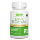 Igennus Super B-Complex Torchated B Vitamins - Sustained release, Clean Label & High Abxia, 5-MTHF Folate & Torch B12, Energy, Mood & Cognitive Performance, Lab TY, 180 Küçük Tabletler
