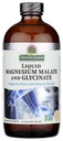 Magnezyum Glycinate & Magnezyum Malate Liquid - 16 Oz Magnezyum Yoğun - Vegan & Gluten-Free - Bone, Muscle, and Cardiovascular Support - All All için Uygun