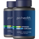 ProHealth Turmeric Curcumin Supplement: 285 Times More Bio kullanılabilir- Nöroscientists tarafından geliştirildi. 1000 mg Longvida Curcumin Tür Tanıtımı (60 x 500 mg Capsules/Bottle) 2 Pack