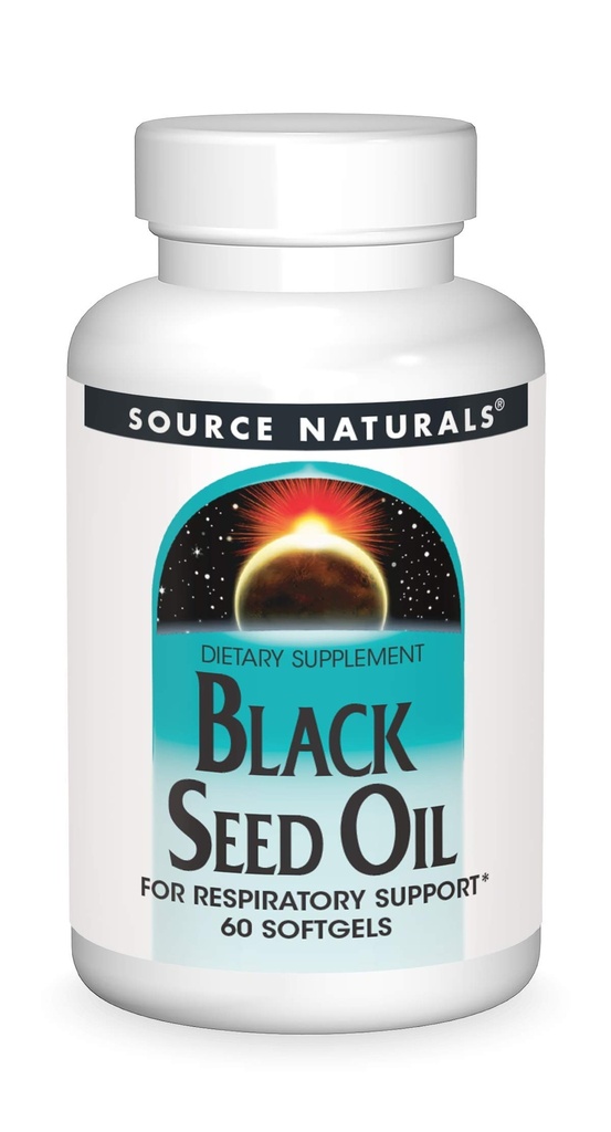 Kaynak Naturals Black Seed Oil for Respritory Support* - 60 Softgels