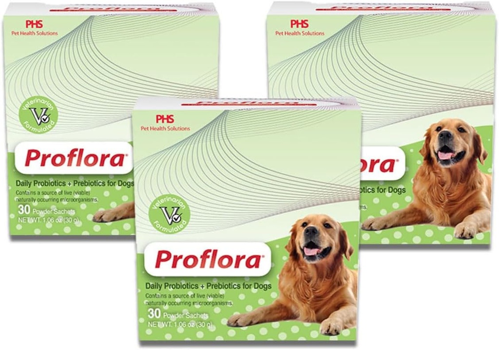 Köpekler için Probiyotik - Sağlıklı Digestion - Boost Immune System - Normal Bowel Fonksiyonl - Cilt ve Ön Sağlık - GI Tract için Tamam - 90 Hizmet, 3Pack
