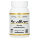 California Gold Beslenme Pterostilbene, 50 mg, 30 Veggie Capsules