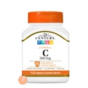 21. Yüzyıl Vitamini C 500 mg Chewable Tabletler, Orange, 110 Kont