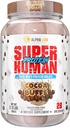 ALPHA LION Superhuman Whey protein Toz, Büyük Taşting Pure Whey Protein Isolate, Low Carb, Low Sugar, No Bloat Post Workout, Muscle Recovery & Growth (28 Hizmetler, Cocoa Buffs)