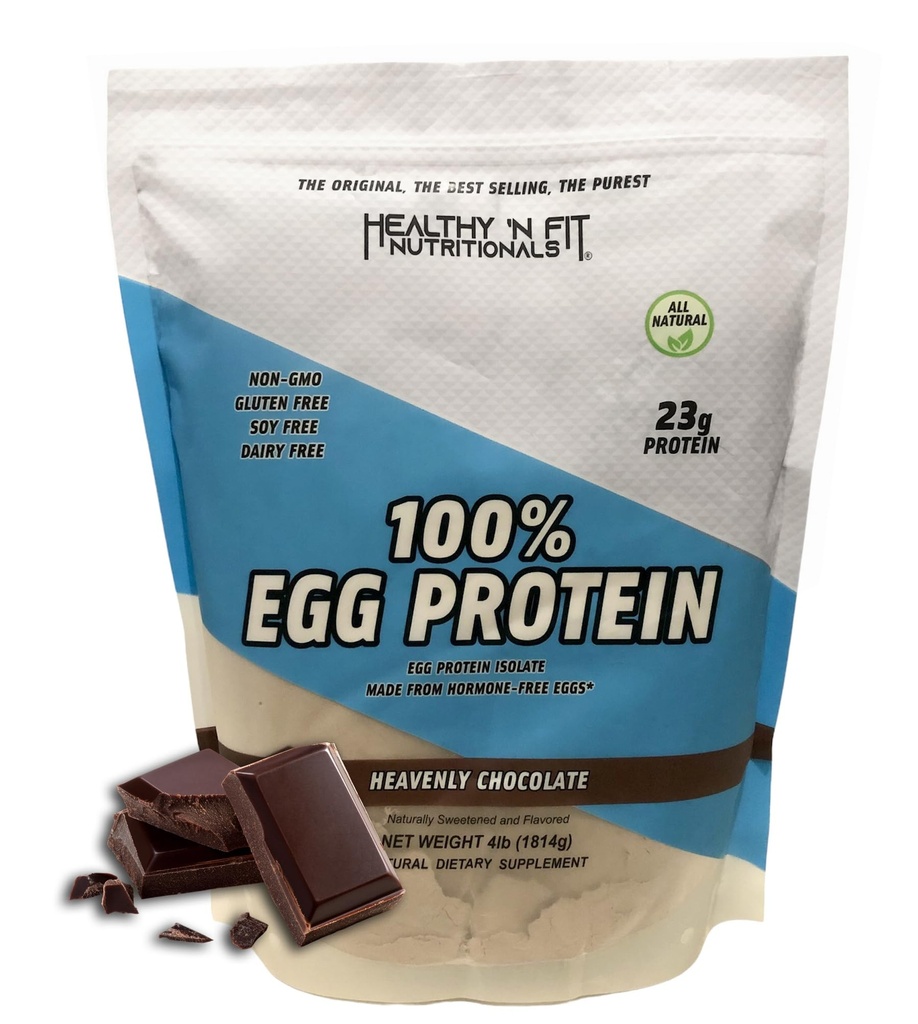 Sağlıklı ‘N Fit 100% Yumurta Protein- Chocolate (4lb): 100% Egg White protein. Zero Lactose, Zero Sugar.- Ultra Pure, Natural Egg Isolatetete