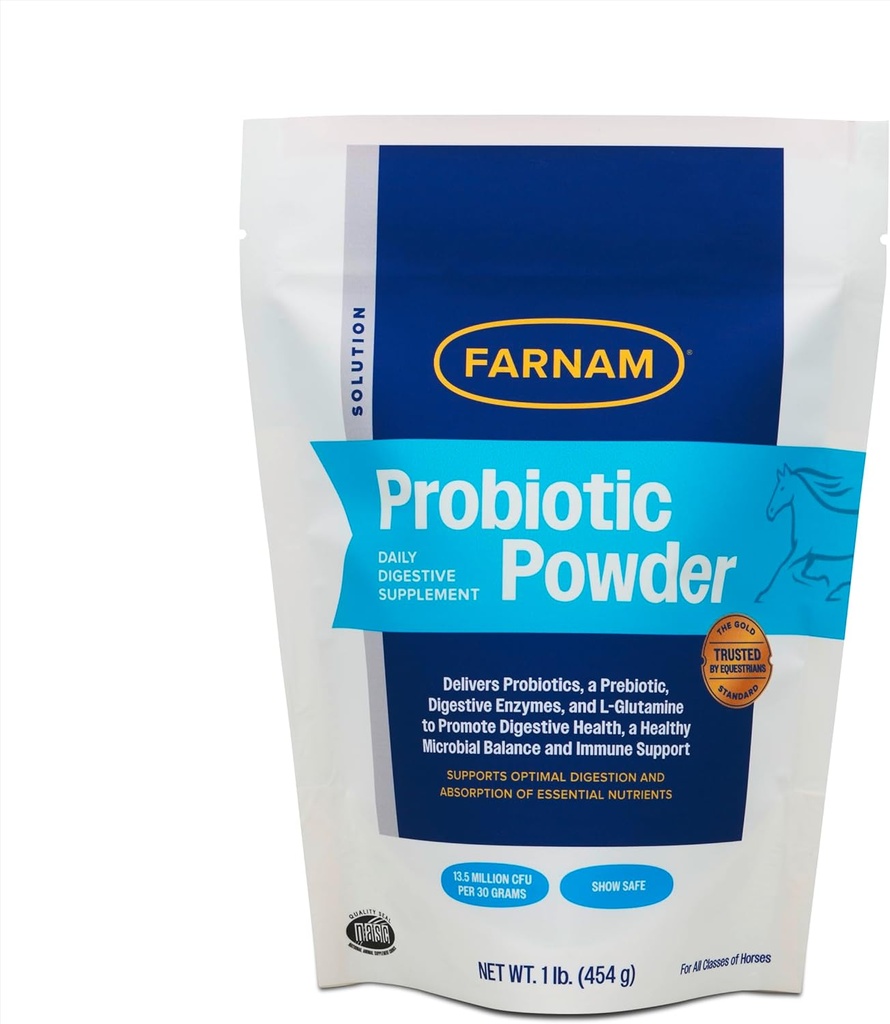 Farnam Probiyotik Toz Atlar, Daily Digestive ve Immune Health Supplement, Optimal Digestion için Sağlıklı Bir Mikrobiyo Dengeyi Korumaya Yardımcı Oldu