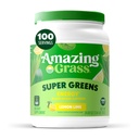 Amazing Grass Green Superfood Energy: Super Greens Toz & Plant Based Caffeine with Green Tea, Beet Root Toz & Flax Tohum, Lemon Lime, 100 Hizmet (Pazar Mayıs Vary)