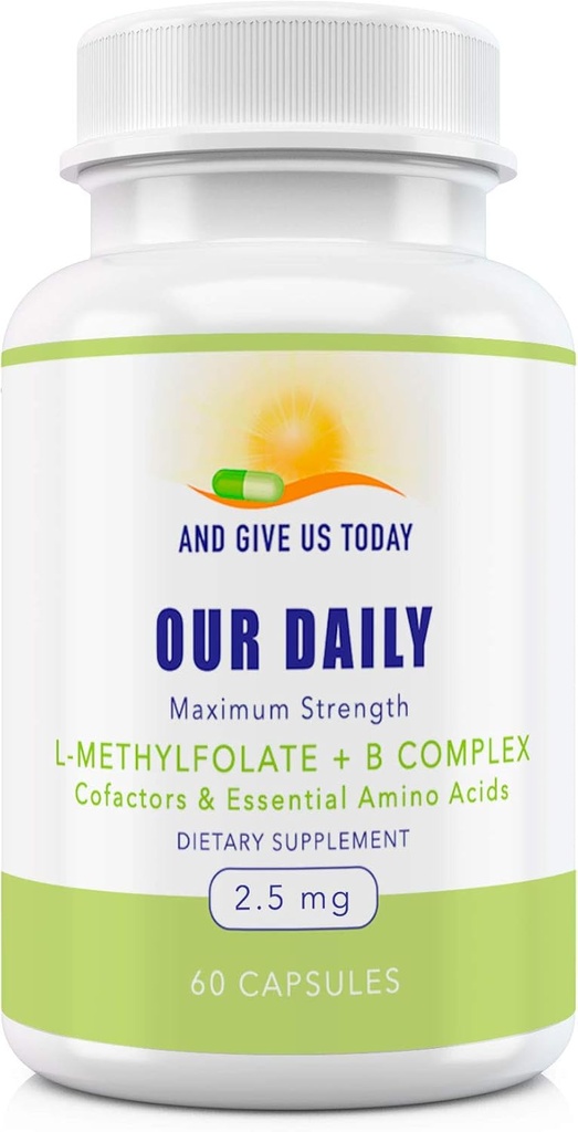 Günlük Vites L-Methylfolate B Kompleksi Cophas & Essential Amino Asits (2.5 mg) - Active Folate, Me6 ve Glycine - 60 Kont