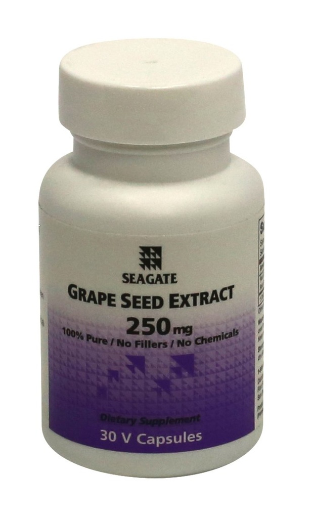 Seagate Ürünleri Grape Tohumu 250 mg 30 Capsules