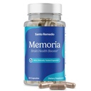 Santo Remedio Memoria, Beyin Sağlık ATM, Neural Bağlantıları Güçlendirmeye yardımcı olur, Dikkat, Hafıza ve Yoğunlaştırmaya yardımcı olur, 30 Hizmet, Gluten Free, Non-GMOB