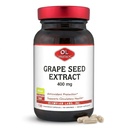 Olympian Labs Grape Tohumu 400 mg Vegan Capsules | Supports Heart & Immune Health, Antioksi - 100 Count