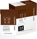 Soylent Snack Mini Protein Barlar - Chocolate Brownie, 1g şeker, protein Bars, Gluten Free, 6g of Vegan Energy - 24 sayı