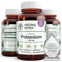 Doğal Nutra Elemental P Properties Gluconate 99 mg Diyeter Supplement - Enerjiyi Destekleyin, Kalp Sağlığını Destekleyin, Mineral Yönetmeliği, Kas Fonksiyonları - 100 Vegan Tablet