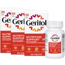 Geritol, Multivitamin Supplement, Contains B-Vitamins, Antioksis, Vitaminler C, E & D ve Iron, 27 Temel Vitaminler ve Mineraller, Gluten-Free, Non-GMO, No Yapay Sweeteners, 100 Tablet, 3 Pack