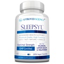 Onaylanan Bilim Uykuları - Uyku Tamamı - Valerian Root, Lemon Balm, Melatonin, Chamomile, L-Ornithine - Vegan, 60 Capsulesyline