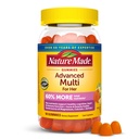 Nature Made Advanced Womens Gummy Multivitamins with Magnezyum Citrate, Food, B Vitamins, Multivitamin Gummies for Women, 90 Çok Vitamin Gummies, 30 Day Supply